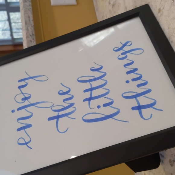 Enjoy the little things decor - Picture 5 of 5